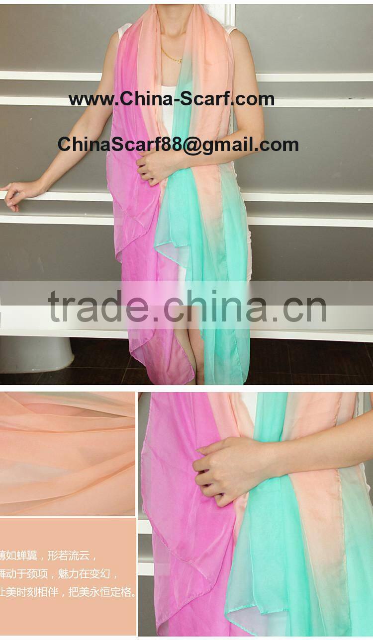 Wholesale fashion beach silk scarf