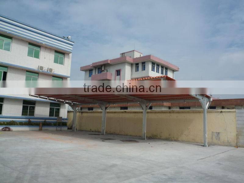 light steel structure parking lot