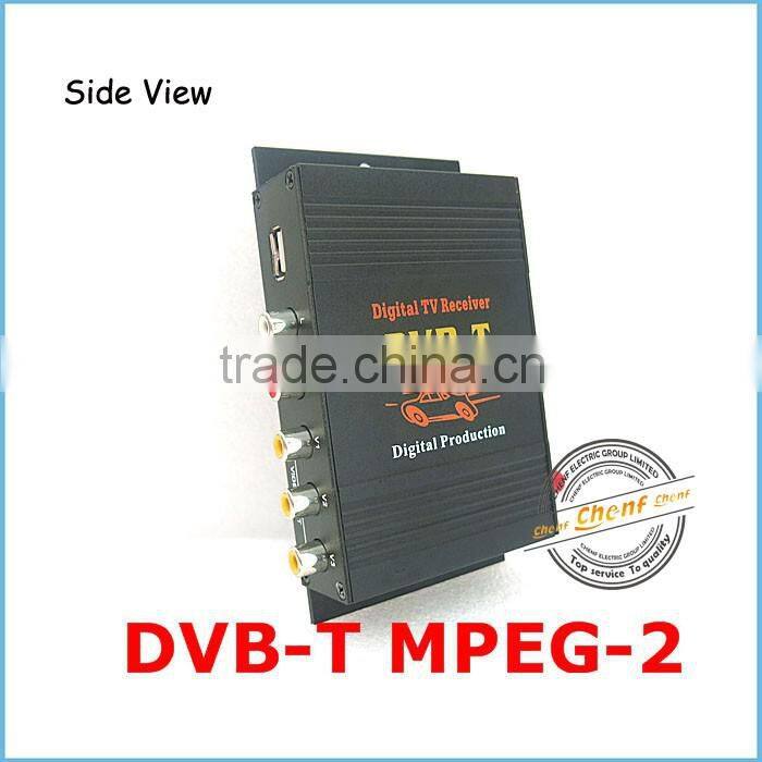 2014 Cheaper HD Mobile Car DVB-T Antenna MPEG-4 Digital TV Receiver Turner