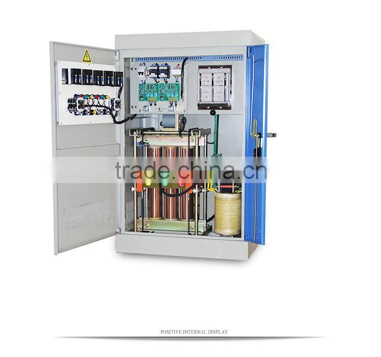 Automatic 60kw industrial voltage stabilizer 3 phase digital voltage regulator