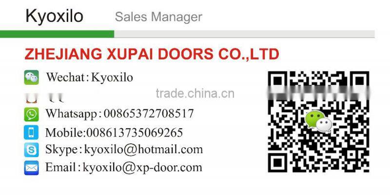 Retailor Price Free Shipping Melamine laminated wood for Home Apartment Bathroom Inetrior Door with Glass