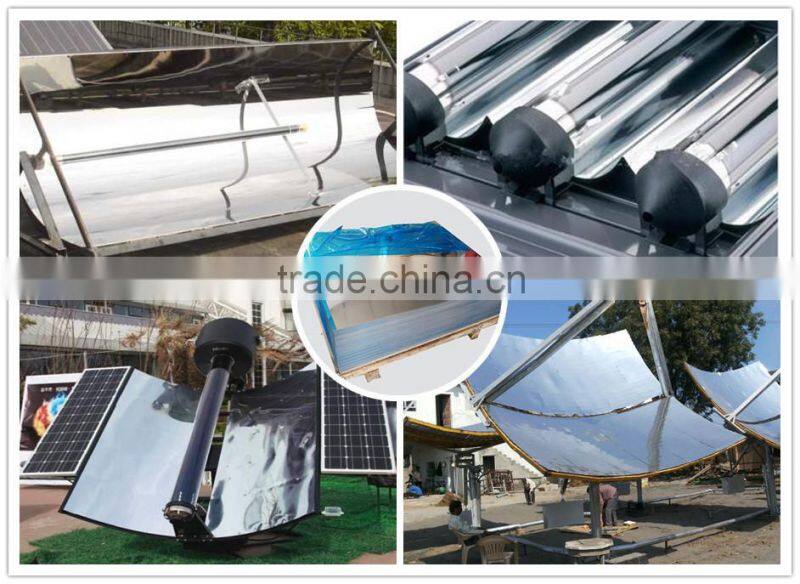 solar reflector sheet for roofing panels