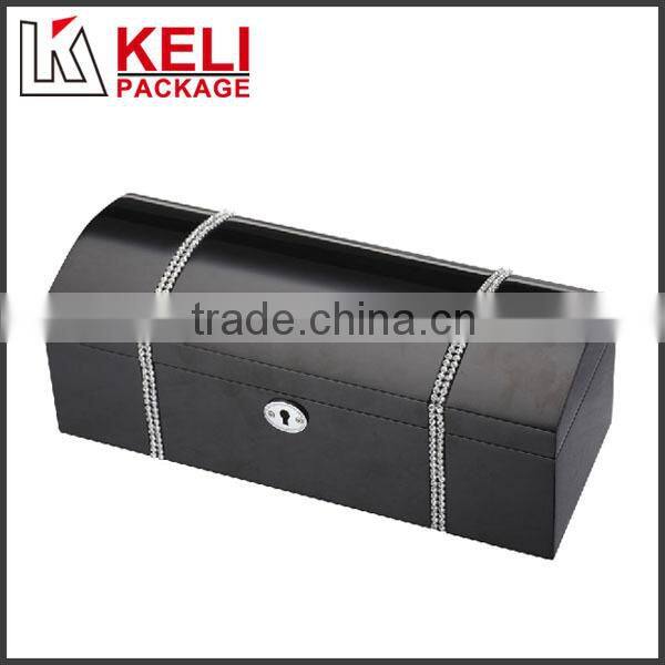 Custom MDF wooden jewelry box for sale
