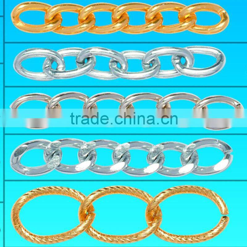 double link chain for jewelry accessories