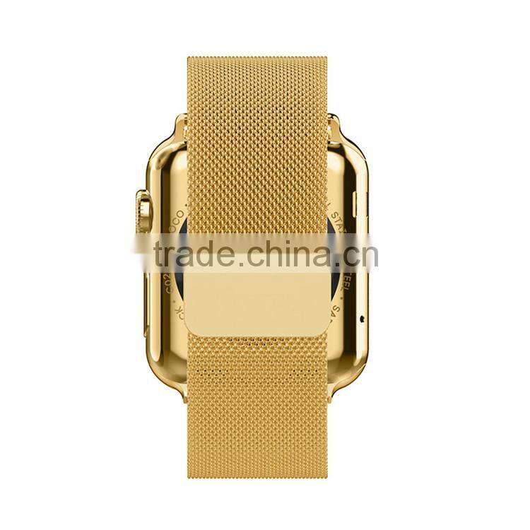 Four Colors Magnetic Closure Milanese Watch Strap Band Milanese Loop for Apple Watch