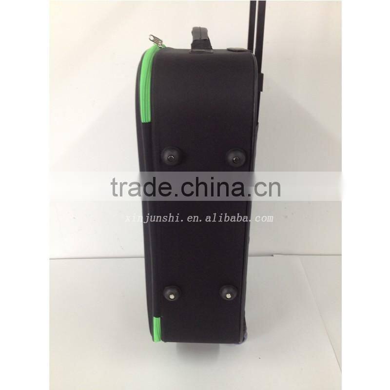 nylon waterproof durable hard trolley case luggage business travel wheeled luggage case for wholesale