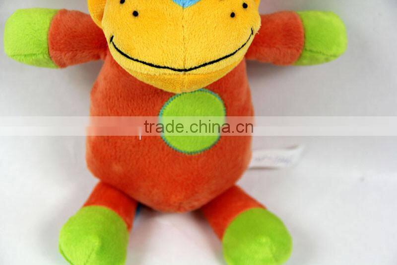 Luckiplus Hot Sale First Class Orange and Green Lion Wonderful Color Macthing Safe Technology Toy For Kids