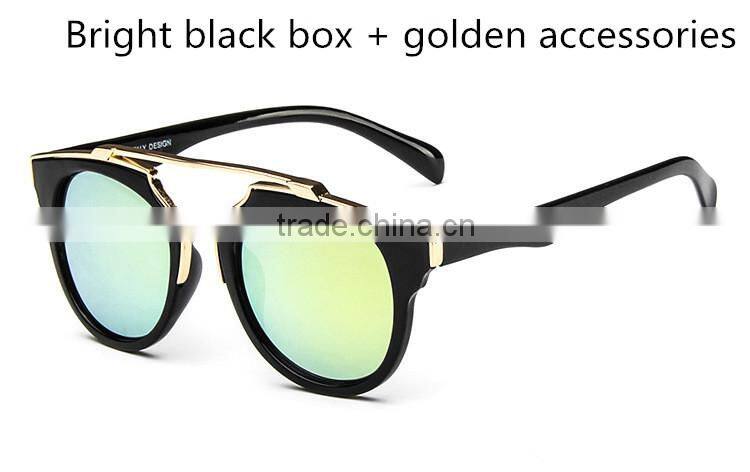 new 2015 sunglasses ms star sunglasses retro sunglasses with color film
