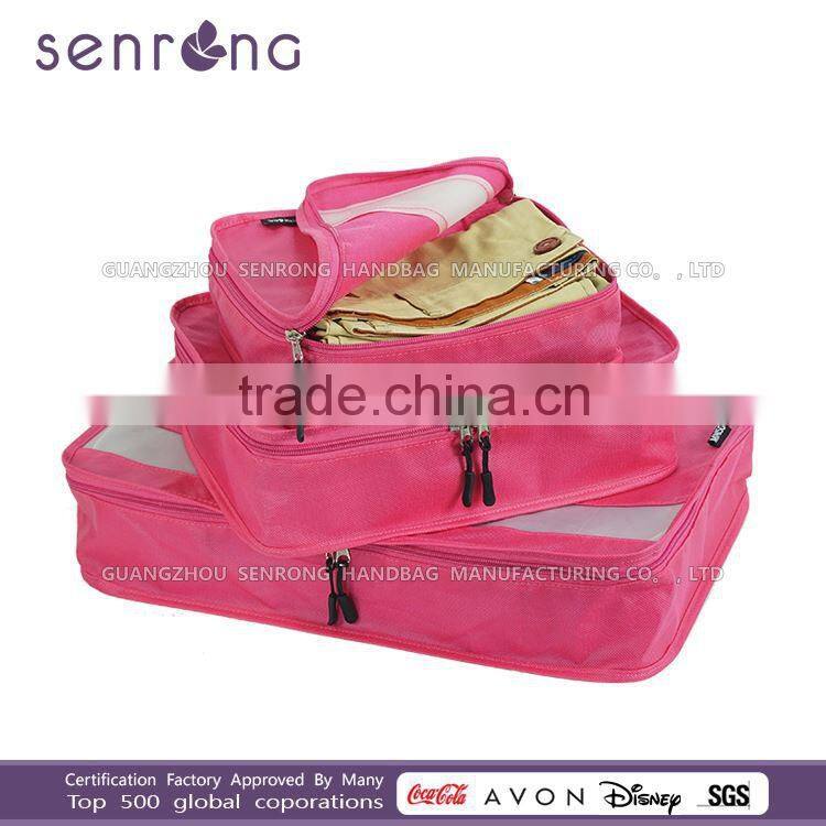 custom all kinds of packing cubes/Travel Cube Organizer travel bag parts