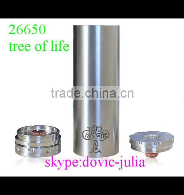 Alibaba express new health products high quality tree of life mod 26650 tree of life mod