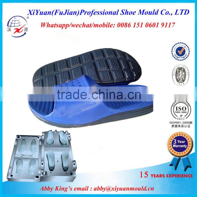 two colors eva casual clogs shoes mold, eva shoes mould, hot selling new stylish Eva casual shoes die for men