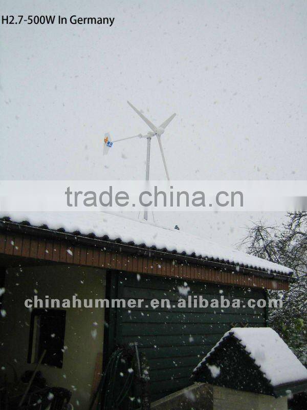 new high quality 500w green power small wind turbine generator for sale