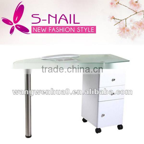 Portable nail Table,manicure table ,table with dust collector