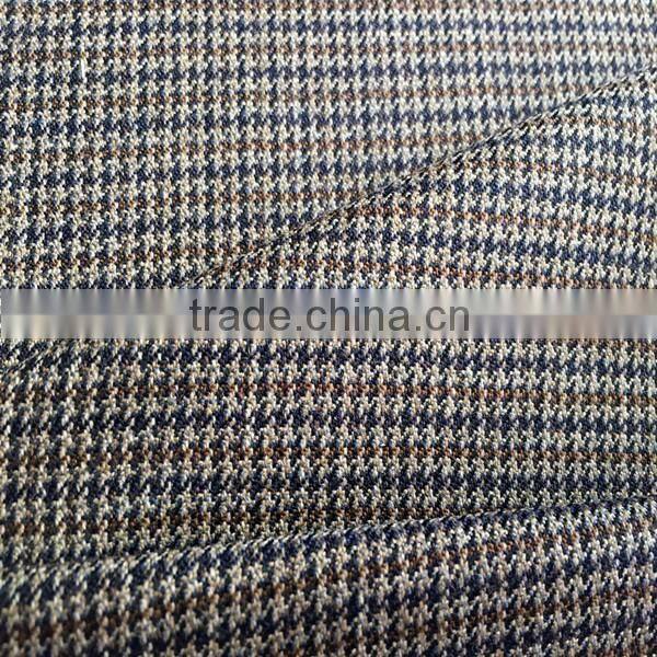 10/30/50/70 polyester blended wool houndstooth fabric for suiting and dress