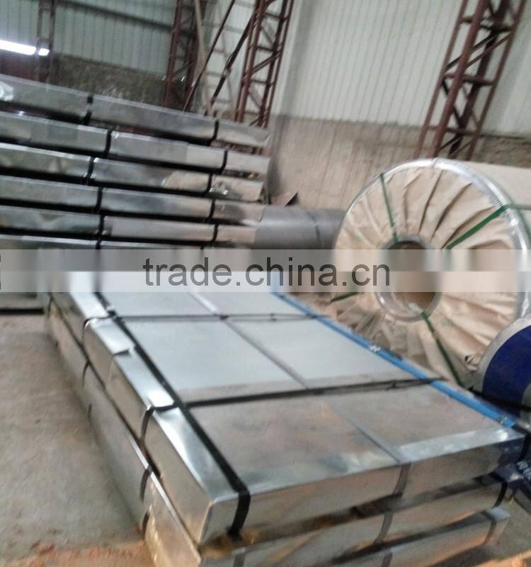 Hot dipped 24 gauge galvanized steel sheet steel coil price per ton
