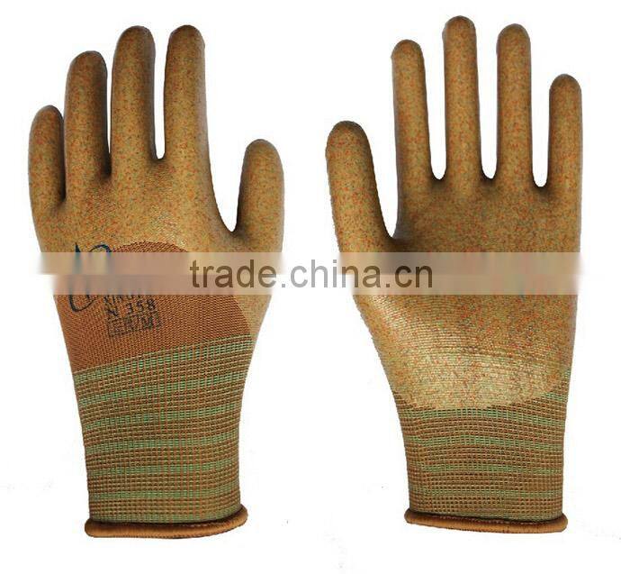 Oil proof anti-acid and anti-alkali safety work golves