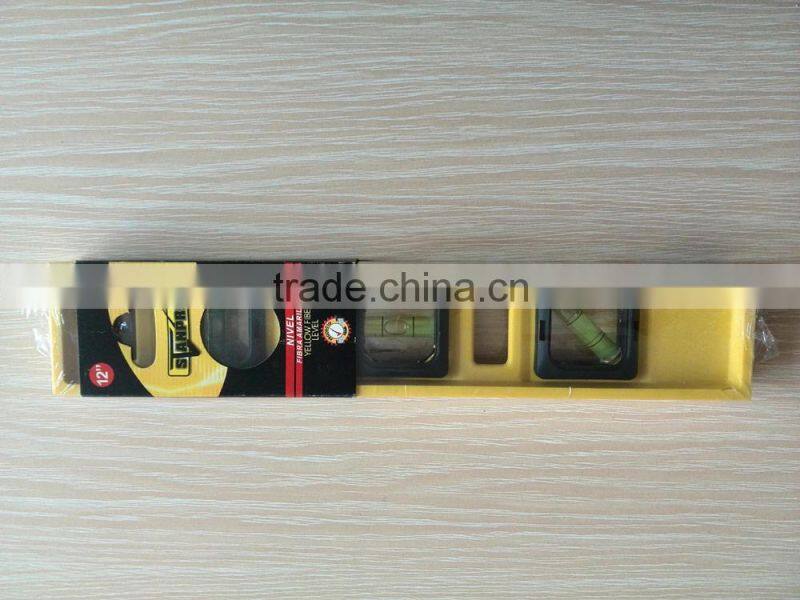 I-Beam Plastic Spirit Level, bubble level ruler
