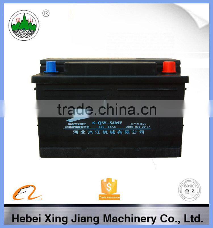 CBB low maintenance free battery 12V220AH dry charge truck battery heavy duty battery