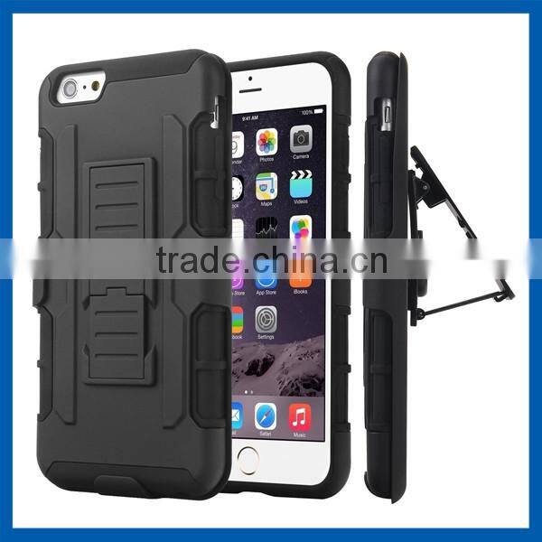 C&T Shockproof Heavy Duty Rugged Holster Swivel Belt Clip Case for iPhone 6s plus
