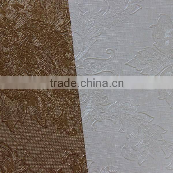 PVC sythetic upholstery leather with traditional Chinese design ,use for home decoration,bedroom ,living room
