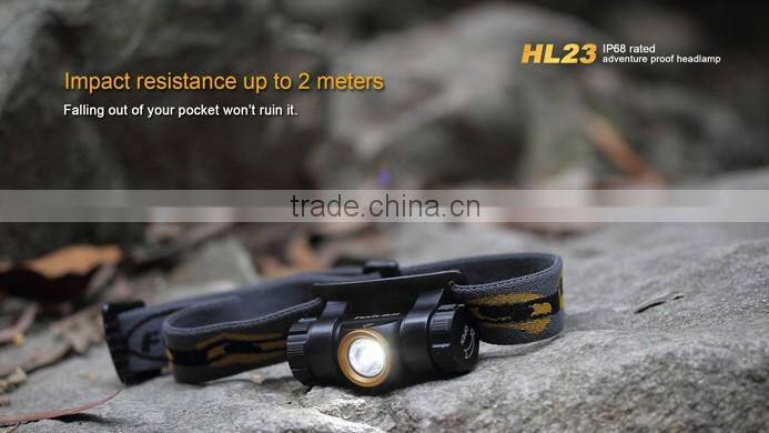 in stock fenix HL23 headlamp 150 lumen with 3 brightness levels