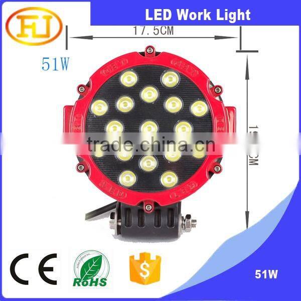Top Quality 5 inch Hotsale LED Spotlight 3W C REE 27w LED Work Light
