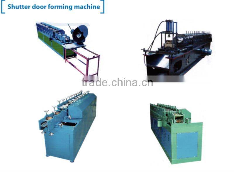 JCX 760 Rolling Shutter Door Forming Machine for construction