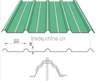 Galvanized Metal Sheet Making Machine / Steel Roofing Profile Cold Roll Forming Machine