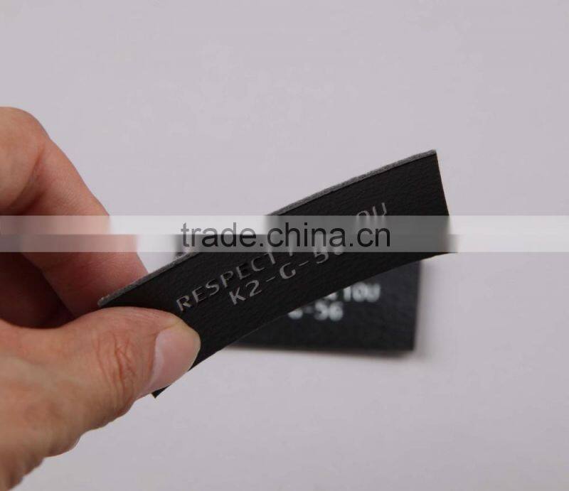 Cheap Custom Apparel Decorative Printed Faux Leather Patch/Label