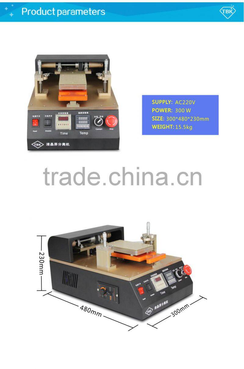 Factory direct sales aluminum alloy automatic separator machine+LCD screen repair machine