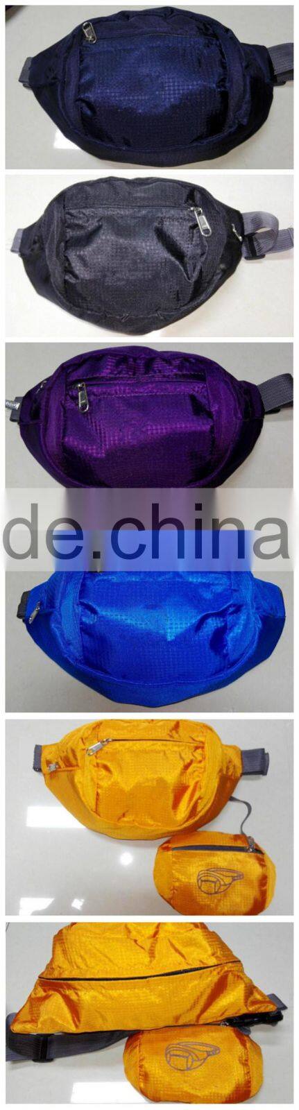 OEM / ODM 2014 Summer Hot foldable Polyester Waist Bag