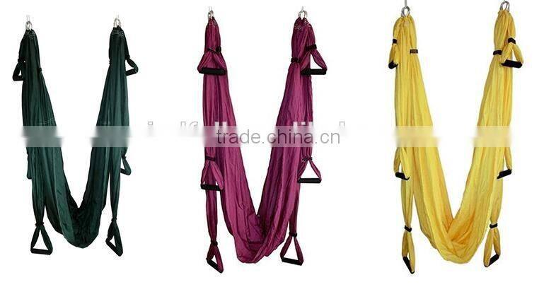 Lightweight 210T Nylon Aerial Hanging Yoga Trapeze