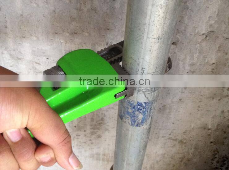 Free sanple Stilson Type Heavey Duty Pipe Wrench with Dipped Handle