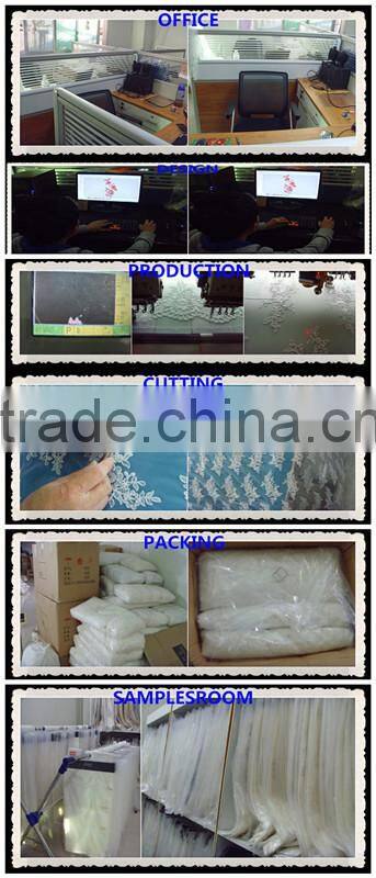 100% Nylon Material African Swiss Voile Lace SBL61980-1C