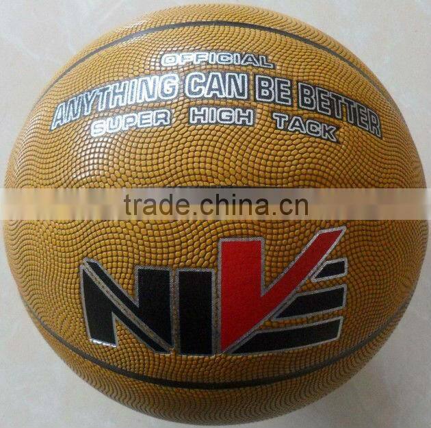 Professional size 7 PU basketball for match