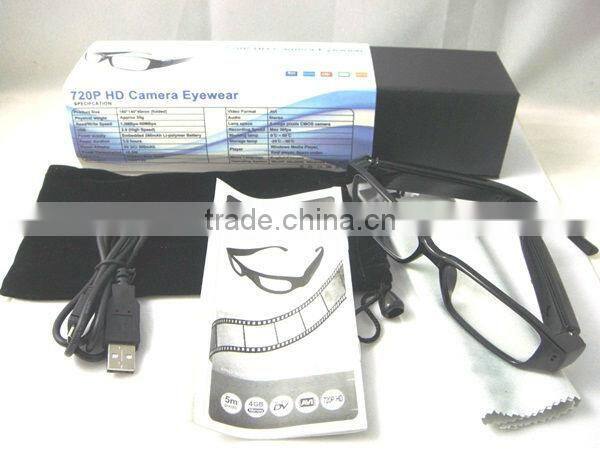 720P glasses camera eyewear hidden camera,eyeglasses camera