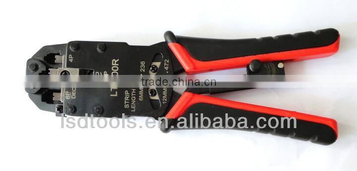 Hand Tools Supplier CAT5 Rj45 Rj11 Rj12 Wire Lan Network Cable Crimping tool Strip Crimp Pc Network Tool 10p/8p/6p/4p