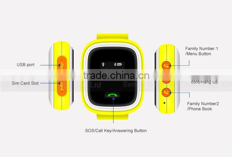 Mini GPS tracking watch for kids anti-lost watch for Muslim Adult outdoor