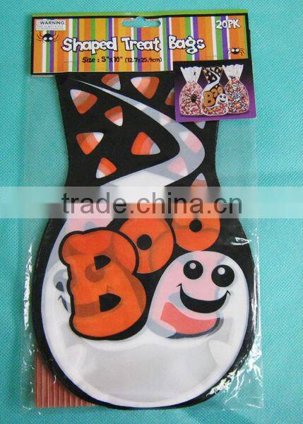 20 pcs/ set accept custom plastic candy bag treat bag with string