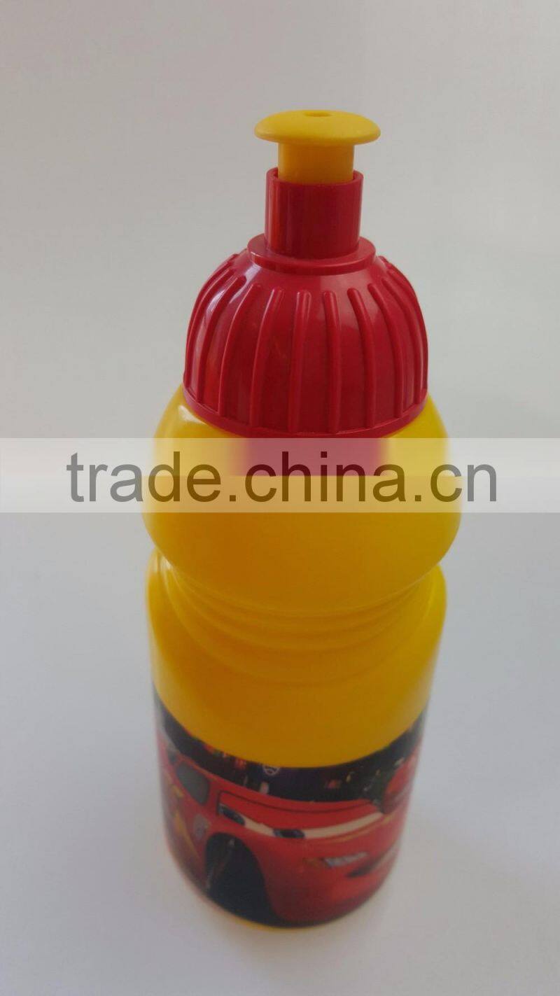 350ML Customized logo Plastic sport bottle,plastic water bottle,Plastic Sport Water Bottle