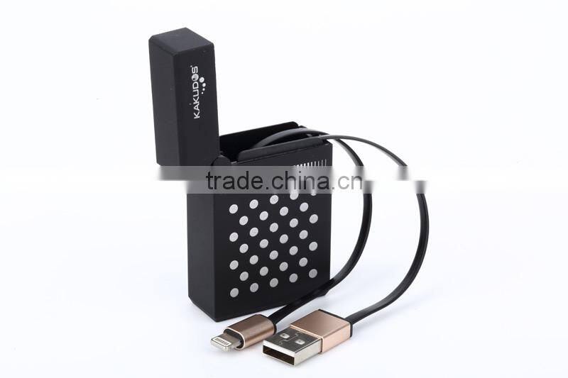 KAKUDOS gift mini portable for iPhone charge usb cable, for iPhone 7 usb