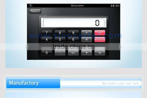 7 inch 3g WCDMA gps navigation for all cars