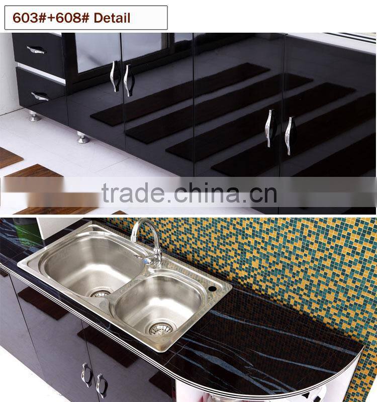 Guangdong Factory Hight Glossy Mdf Kitchen Cabinet