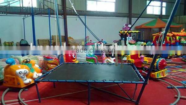 Amusement park rides Bungee jumping outdoor playground equipment for kids