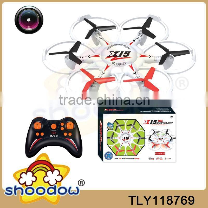 Remote Control Quadcopter Helicopter 2.4G 4-Axis Professional Drones With Camera