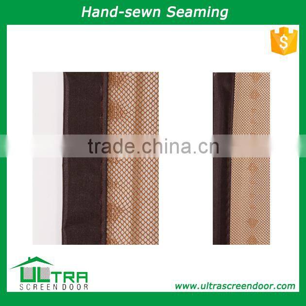 DIY Mesh Anti Mosquito Curtain Fully Sewn Velcro In the Back