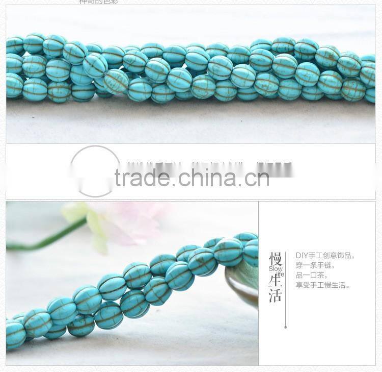 10mm unique special large size spacer beads turquoise wedding decorations