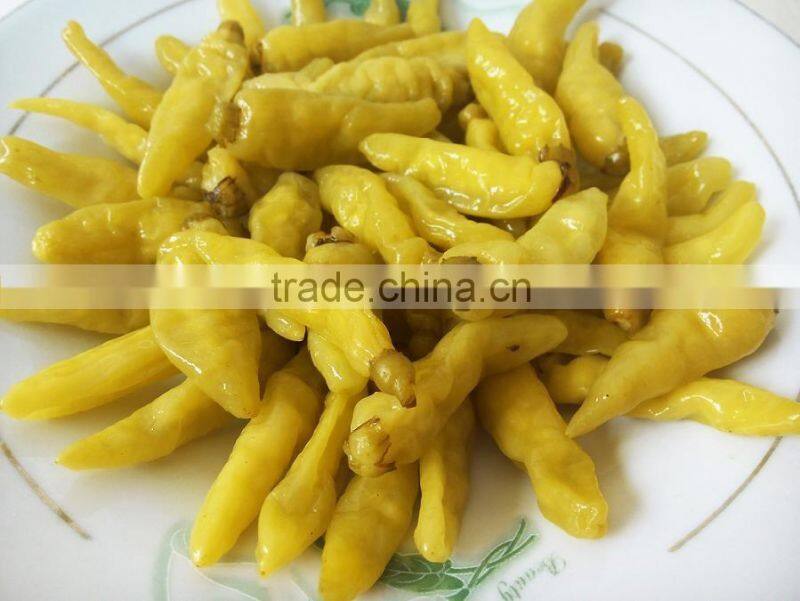 pickled pepper, pickled rod chilli, pickled capsicum frutescens