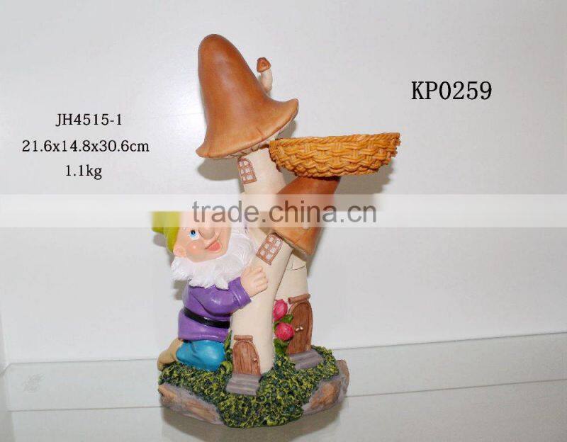 seven dwarfs garden statues, Best selling hand made resin garden dwarfs