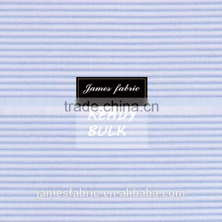 James 100% Cotton Yarn Dyed Dobby Shirting Fabric